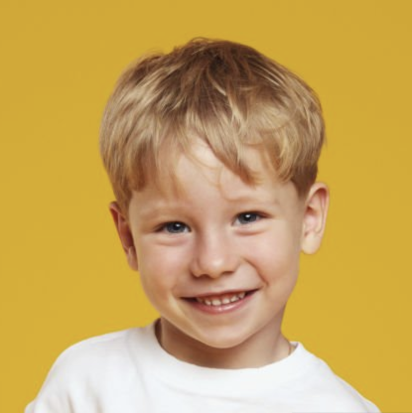 A real photo of a child